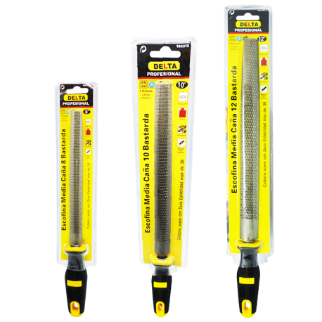 ESCOFINA MEDIA CAÑA 12" ESC212 DELTA PROFESIONAL