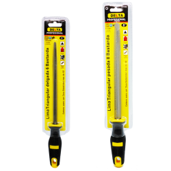 LIMA TRIANGULAR DELGADA 6" BASTARDA LMT206 DELTA PROFESIONAL