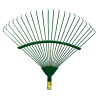 ESCOBA PARA JARDIN VERDE 