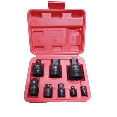 JUEGO X 8 PCS DE ADAPTADOR Y REDUCTOR DE IMPACTO 