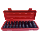 JUEGO DE DADO IMPACTO  TUBULAR 1/2 X 10PCS